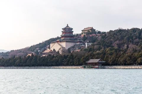 Temples at the Summer Palace Stock Photos