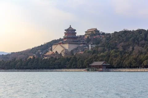 Temples at the Summer Palace Stock Photos