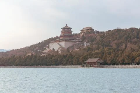 Temples at the Summer Palace Foto stock