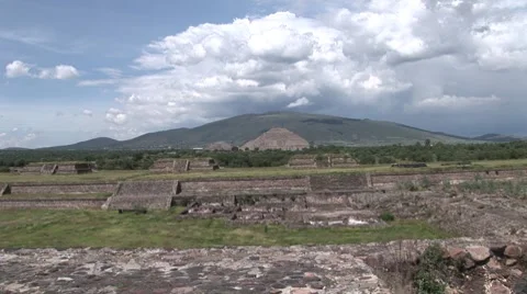 Temples of Teotihuacan Vídeo Stock 7133768