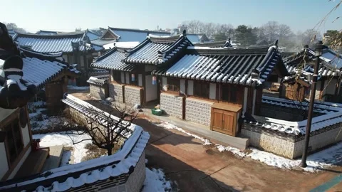 Temples in the winter mountain Video stock 303887236