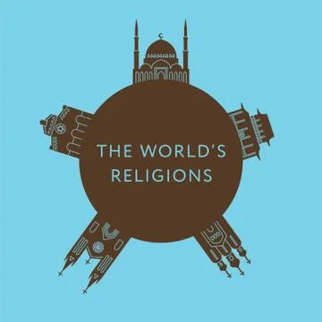 Temples of world different religions Stock Illustration