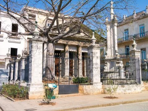 The Templete in Old Havana Stock Photos