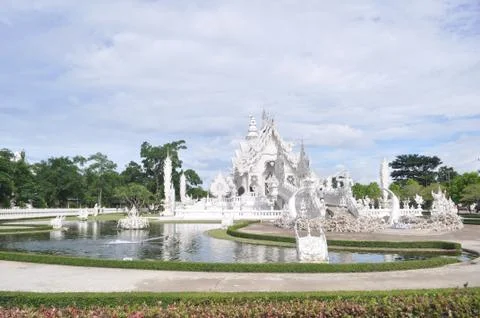 Templo Blanco Stock Photos