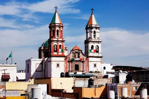 Templo de la Congregacion, Queretaro, Mexico Stock Photos