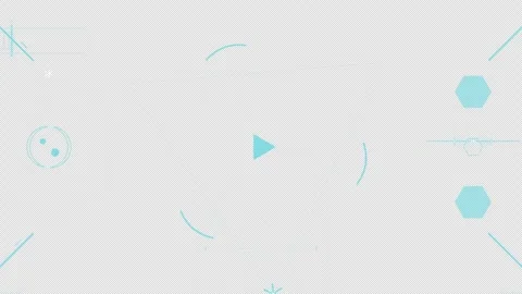 Temporal Predictive HUD Bio-Hazard Containment: Master UI Screen : 4K Alpha Stock Footage 332942242