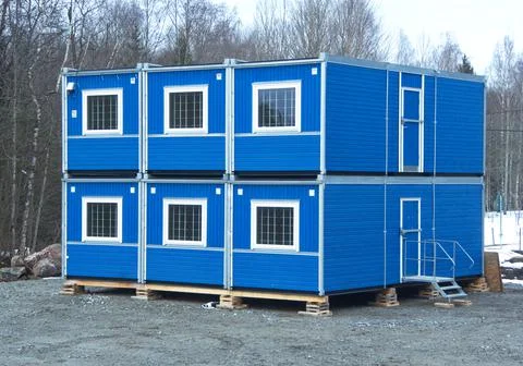 Temporary building Stock Photos