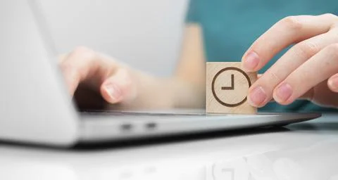 Temporary technical work, maintenance concept background. Computer repair, IT Stock Photos