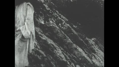 Temptation of Jesus - Matthew 4:8-9 Stock Footage 156002686