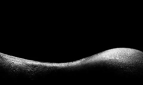 Tempting silhouette. Stock Photos