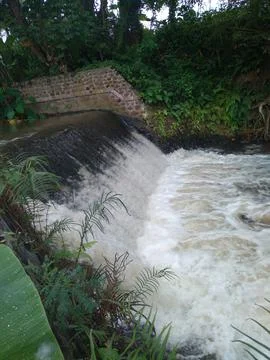 Tempuran river dam Stock Photos