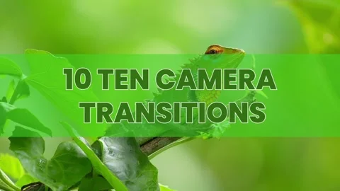 Ten Camera Transitions Stock After Effects