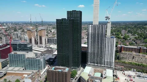 Ten Degrees Croydon by Greystar Stock Footage 202251148