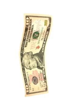 Ten dollar Foto stock