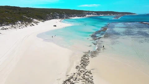 Ten Mile Lagoon beach Stock Footage 276340669