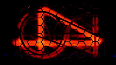 Ten-second count. Vintage lamp timer, close up.  Stock Footage 261497017