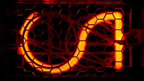 Ten-second countdown. Vintage lamp timer, close up.  Stock Footage 262242547