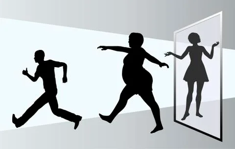 Ten Years Later Stock Illustration