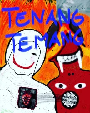 Tenang/calm Stock Illustration