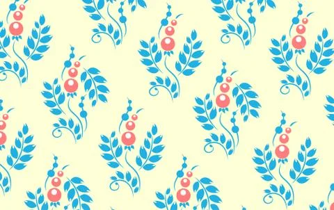 Tender background with red currant berries Stock Illustration