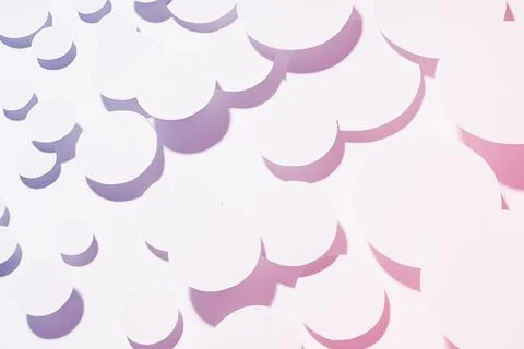 Tender bright activite geometric pattern of ovals in light trendy very peri a Stock Photos