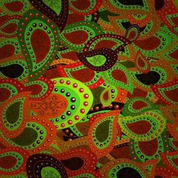 Tender fabric pattern. Flat elements. Design. Seamless pattern Print. Vector. Do イラスト素材