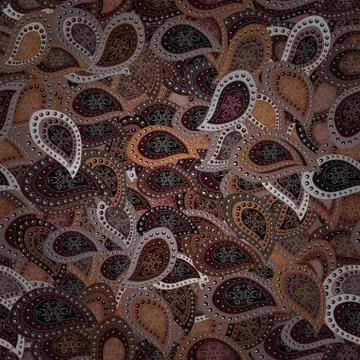 Tender fabric pattern. Vector. Design. Seamless pattern Print. Flat elements. Do イラスト素材