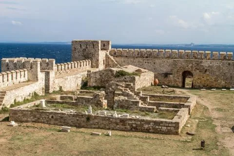 Tenedos castle Stock Photos