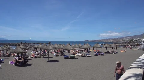 Tenerife beach Stock Footage 62530431