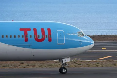 Tenerife, Spain september 9 st, 2023. TUI fly Airlines Boeing 767 Stock Photos
