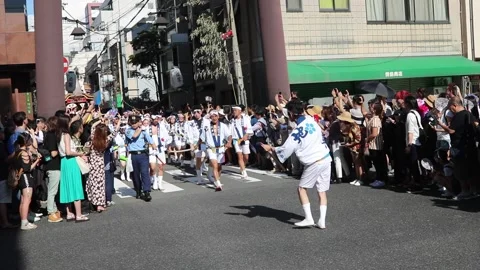 Tenjin Matsuri Danjiri Stock Footage 134256648