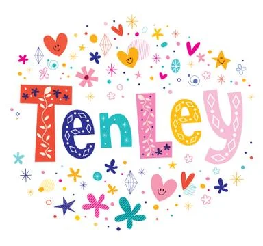 Tenley Stock Illustration