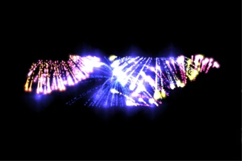 Tennessee Fireworks Stock Footage 720532