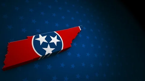 Tennessee State Election Background 01 Stock Footage 125350028