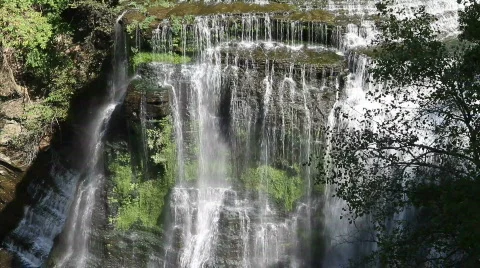 Tennessee Water Fall Stock Footage 861781