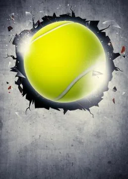 Tennis background Stock Illustration