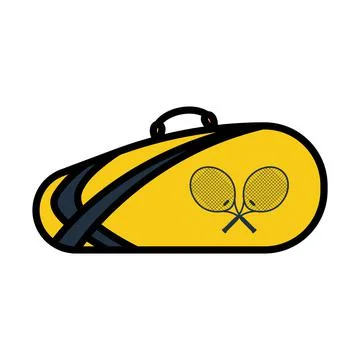 Tennis Bag Icon Stock Illustration