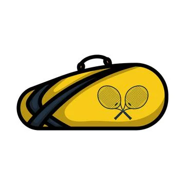 Tennis Bag Icon Stock Illustration