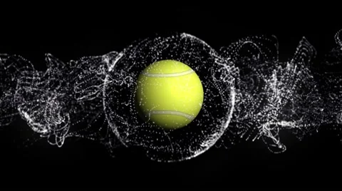 Tennis Ball 4 - HD1080 Stock Footage
