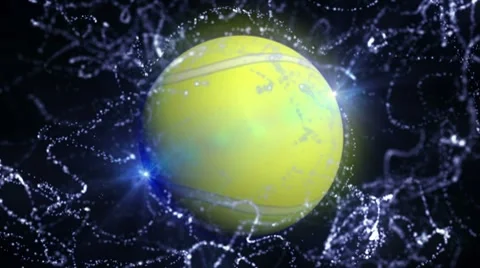 Tennis Ball Background - HD1080 Stock Footage