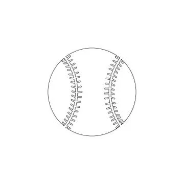 Tennis ball. flat vector icon Stock Illustration