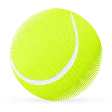 Tennis ball Stock Illustration