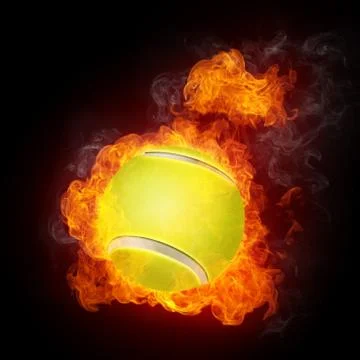 Tennis Ball Stock Illustration