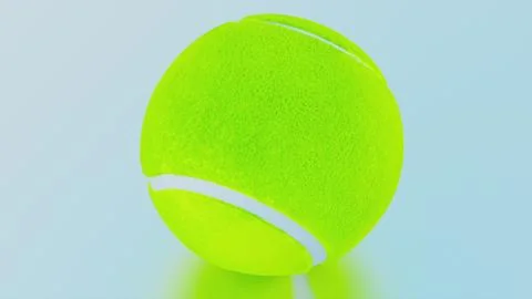 Tennis ball Stock Illustration
