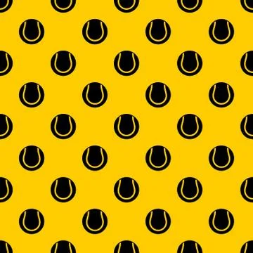 Tennis ball pattern vector Stock Illustration