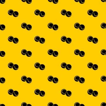 Tennis ball pattern vector Stock Illustration