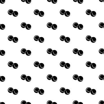 Tennis ball pattern vector seamless Illustrazione stock