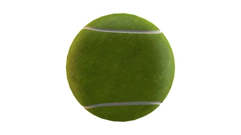 Tennis ball spin loop Stock Footage 86717492