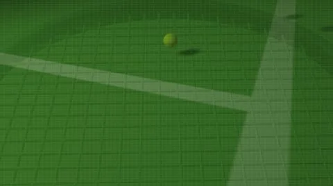 Tennis Balls Bounce Stock Footage 8969178