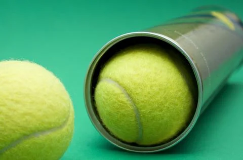 The tennis balls Stock Photos